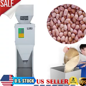10 - 999G Auto Imballaggio & Riempimento Macchina Pesatrice per Tè/Semi/Grano 110V USA - Foto 1 di 16
