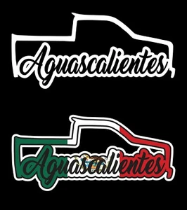 Aguascalientes Decal Trokita Decal Car Window AGS Vinyl Sticker Mexico Truck - Picture 1 of 9