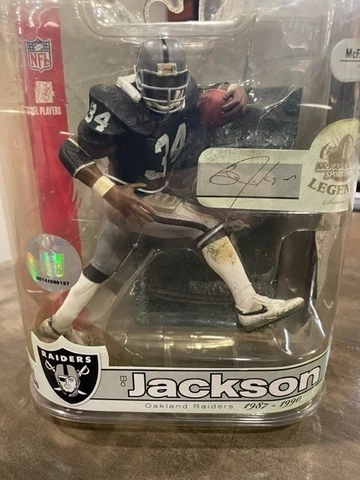 Bo Jackson McFarlane Toys NFL Legends Series 3 Figure Oakland Raiders Cover