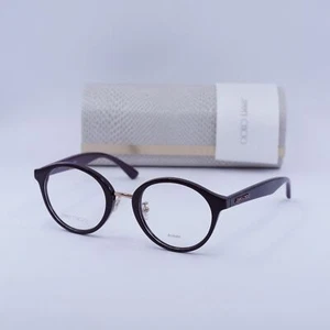 NEW Jimmy Choo JC197/F 0MXW 00 Burgundy with Glitter 48mm Eyeglasses - Picture 1 of 6