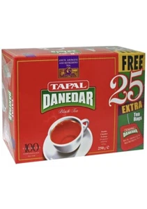 Danedar Tapal, bustine di tè nero premium a doppia camera (125 ct) - indiano pakistano - Foto 1 di 3