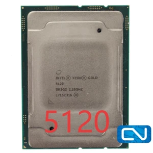 Used Intel Xeon Gold 5120 2.2GHz 14C/28T 19.25MB Cache LGA3647 CPU Tested - Bild 1 von 1