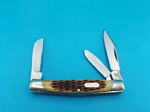 Buck Knives 371 Stockman 3 Blade Folding Pocket Knife! 2018 DATE - Picture 1 of 12