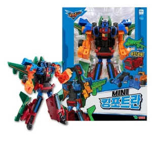 Neu TOBOT Mini KING FORTRAN Integration 4 Autos Kombinieren Transformator Roboter Kinder - Bild 1 von 4