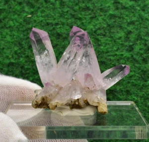 Vera Cruz Amethyst Laser Point Lavender & Purple Quartz Amethyst UKBUY #7L - Foto 1 di 14