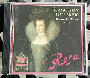 Rosa Elizabethan Lute Music CD Christopher Wilson Virgin Classics Digital - Picture 1 of 2