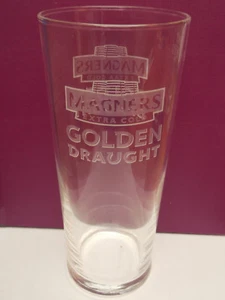 Magners Extra Cold Golden Draught etched logo cider pint glass Xmas - Picture 1 of 1
