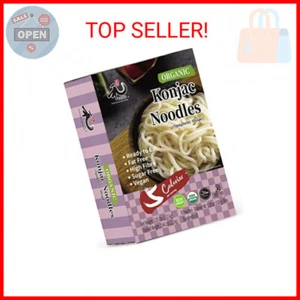 YUHO Organic Konjac Shirataki Noodles Spaghetti 8 Pack Oat Ready to Eat Noodles - Picture 1 of 2
