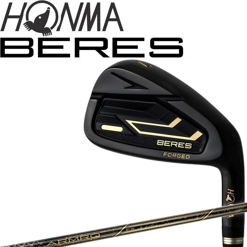HONMA Beres 09 Black Iron 6p Set 6-11 ARMRQ FX Black Flex R Japan 2024