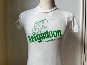 Vintage 70's Brigadoon November 12:16 T-Shirt Size S - Picture 1 of 5