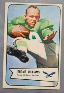 1954 Bowman Jerome Williams #104 - Philadelphia Eagles