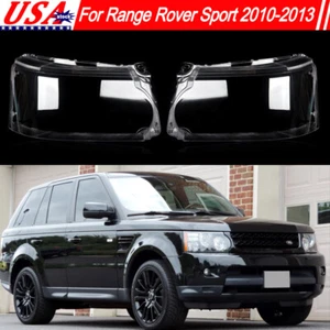 For 2010-2013 Land Rover Range Rover Sport Headlight Lens Covers Clear Lampshade - Bild 1 von 16