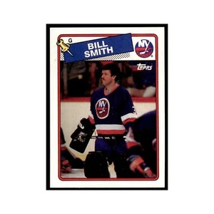 Billy Smith 1988 Topps #17 New York Islanders Hockey Card NM - Picture 1 of 3