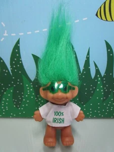 100% IRLANDESA - Muñeca Russ Troll de 3" - NUEVA CON DEFECTO MENOR - Rara - Imagen 1 de 4