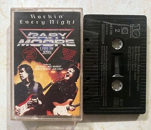 Cassette: Gary Moore: Live In Japan: Rockin Every Night: German release, blues - Picture 1 of 2