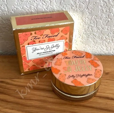 NIB Too Faced “You're So Jelly” Jelly Highlighter in Bourbon Bronze Full Size - Image 1 of 4