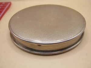 Birmingham 1966 Sterling Silber Mirror Powder Compact Barker Ellis - Bild 1 von 3