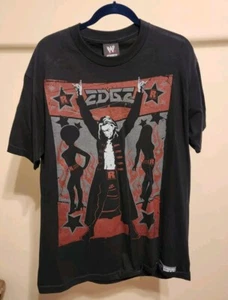 WWE Authentic Wear Edge Rated R Superstar 2008 Wrestling Men’s Size L Shirt - Picture 1 of 2
