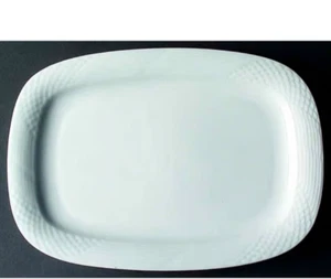 CHINA PEARL "Solitaire" 14 1/8" Oblong Serving Platter NEW! RETIRED PATTERN - Picture 1 of 1
