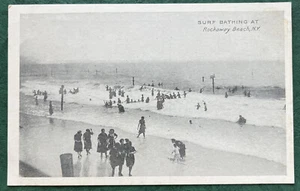 Trajes de baño de surf Rockaway Beach NY Hirschberg Pub postal - Imagen 1 de 2