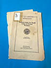 Us Army Tactical Order For Small Units In Trench Warfare Sc/16P/1918 Rare Ww1