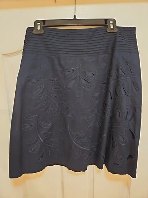 Falda Beth Bowley azul marino oscuro para mujer, talla 8 Foto 1 de 4