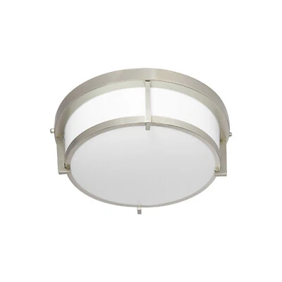 13 Inch Flush Mount LED Ceiling Light Fixture, For Bedroom, Living Room, Kitchen - Image 1 of 4