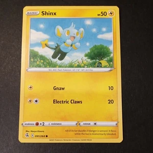 Pokemon Fusion Strike Shinx Common Card 091/264 NM - Picture 1 of 1