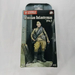 Andrea Miniatures - Fanteria Russa 1945 - 54MM - S5-F46 - Foto 1 di 6