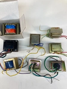 Power Transformers Small Lot of 8 Vintage - Picture 1 of 9