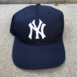 OC SPORTS New York Yankees Hat Youth Kids Mesh MLB NY Blue Adjustable Cap - Picture 1 of 6