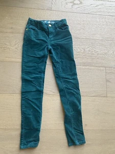 Gymboree girl Green skinny corduroy pants jeans Size 8 Slim - Picture 1 of 2
