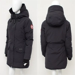 Authentic Women's Canada Goose Trillium Down Puffer Parka Jacket Navy Size S - Picture 1 of 24