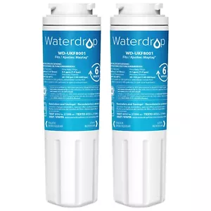 Waterdrop UKF8001 Refrigerator Water Filter, Replacement for Maytag UKF8001, (2) - Picture 1 of 7