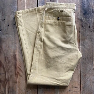 Meyer Chino Trousers - 1-555/44 - Yellow - 32 W 32L - Cotton - Picture 1 of 12