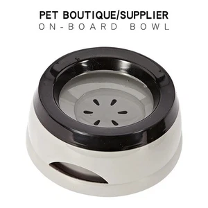 Road Refresher No Spill Napf Hund Welpe Haustier Reise Wassernapf Feeder Easy Outdoor - Bild 1 von 10