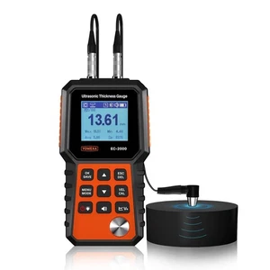 Misuratore di spessore digitale ad ultrasuoni misuratore plastica acciaio metallo 1-400 mm - Foto 1 di 7