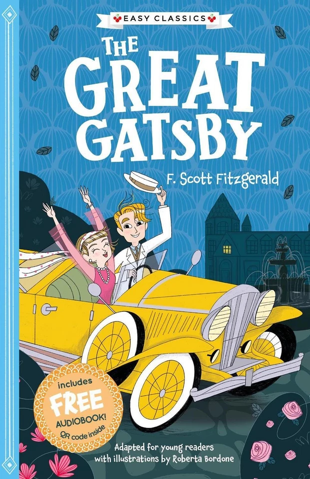 The Great Gatsby (Easy Classics) by F. Scott Fitzgerald Paperback Book - Image 1 of 1