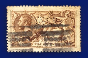 1915 SG406 2s6d Amarillo-Marrón De La Rue N64 (6) Londres Buen Usado Gato £225 cvet - Imagen 1 de 3
