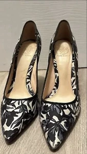 Tory Burch Nouveau Floral Gross Grain Olexa Pumps - Picture 1 of 4