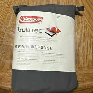 COLEMAN INLET Waterproof NYLON PANTS ADULT SIZE M Rain Defense with Multitec Fry - Picture 1 of 5