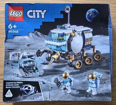 LEGO City Lunar Roving Vehicle (60348) Brand New Sealed Retired Box Damaged  - Image 1 of 4