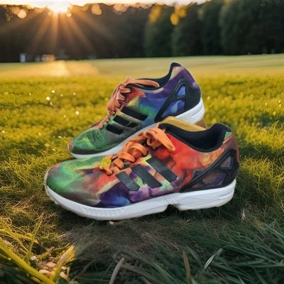 Adidas Torsion ZX Flux Mujer Talla 7 Tie Dye Correr Caminar Colorido  Foto 1 de 4