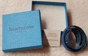 Touchstone Crystals by Swarovski TRI-WRAP Armband AQUA - Bild 1 von 4