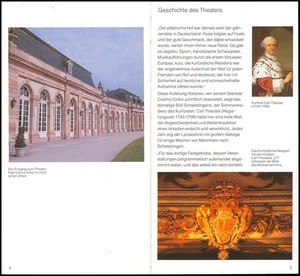 Rokokotheater Schloss Schwetzingen: Geschichte und Beschreibung des Theaters d.. - Picture 1 of 2