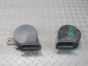 92-00 LEXUS UZZ30L SC300 SC400 SET OF 2 HIGH & LOW TONE NOTE HORN SIGNAL OEM - Picture 1 of 16