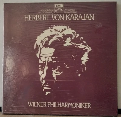 HMV 1C 137-54370/73 M  HERBERT VON KARAJAN 75 BIRTHDAY LTD ED Germany Sealed Box - Image 1 of 4