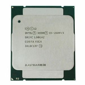 Intel Xeon E5-2609V3 CPU SIX-Core 1.90GHz SR1YC 15MB 85W LGA 2011-3 Processor - Picture 1 of 1