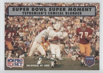 1990 Pro Set Super Bowl XXV Silver Anniversary Box Set Garo Yepremian #141 - Image 1 of 2