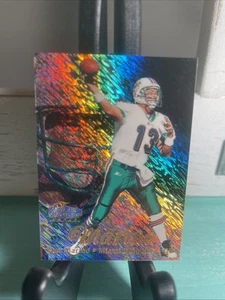 Dan Marino 1998 98 Flair Showcase Row 1 Foil Parallel Insert Card Miami Dolphins - Picture 1 of 8